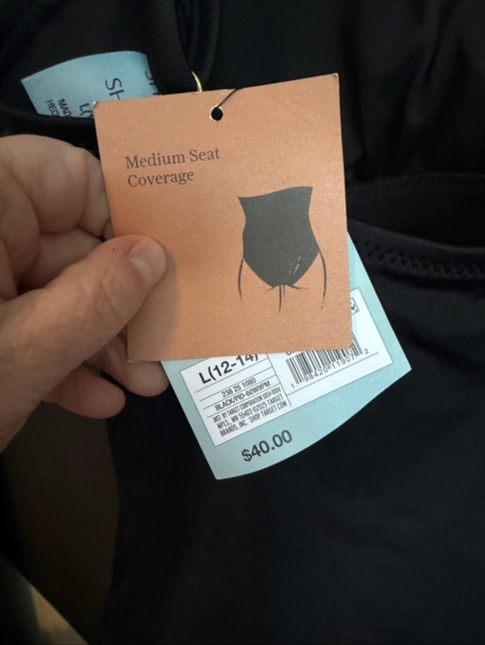 Shade and Shore Mid Rise One Piece Bathing Suit. NWT - Picture 5 of 8